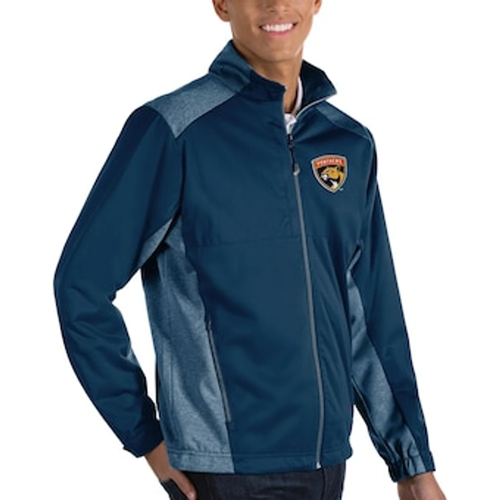 Men's Antigua Navy Florida Panthers Revolve II Full Zip Jacket