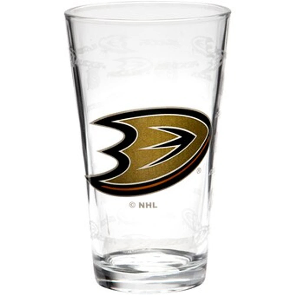 Anaheim Ducks 16oz. Sandblasted Mixing Glass