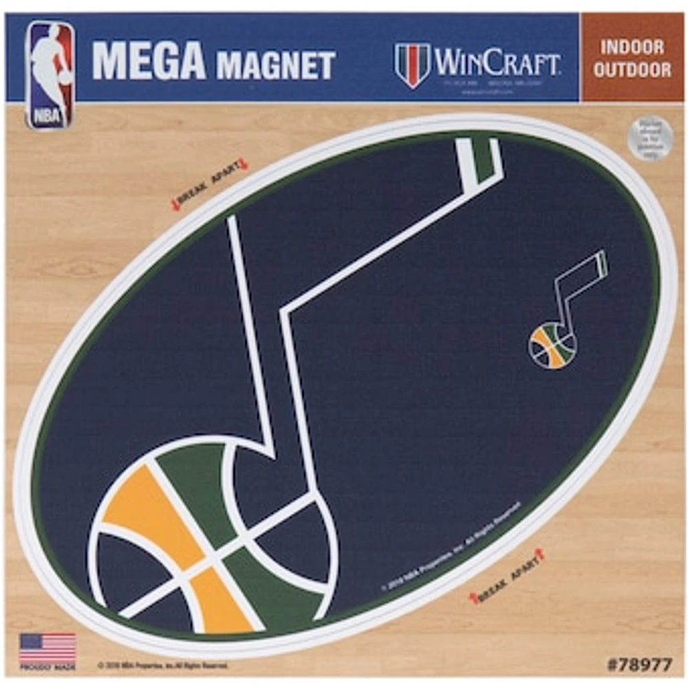 Utah Jazz 6" x 6" Mega Magnet