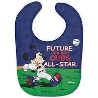 WinCraft Chicago Cubs Disney Mickey All Pro Baby Bib