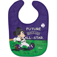 WinCraft Colorado Rockies Disney Mickey All Pro Baby Bib