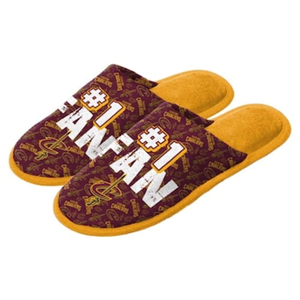 Youth Cleveland Cavaliers Scuff Slide Slippers