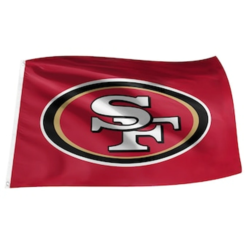 Scarlet San Francisco 49ers 3' x 5' Flag