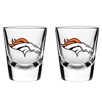 Denver Broncos 2oz. Collector Glass Set