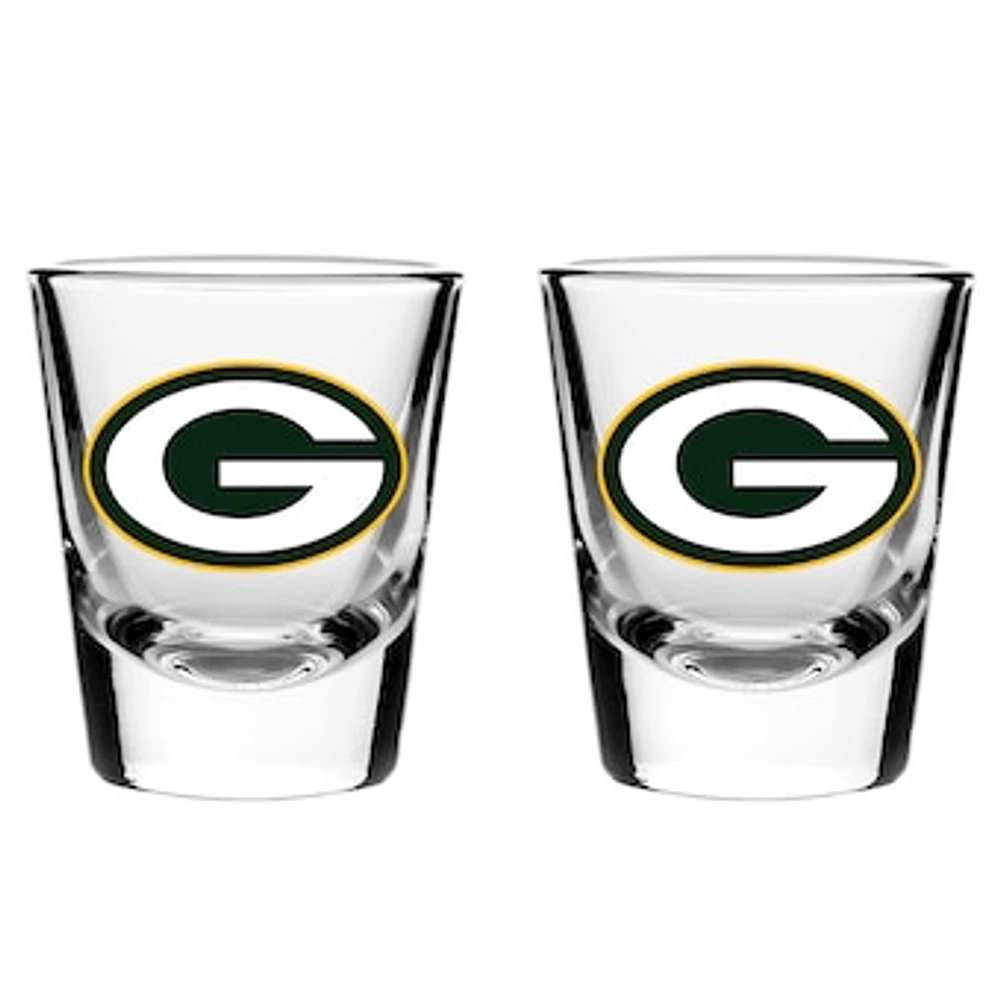 Green Bay Packers 2oz. Collector Glass Set