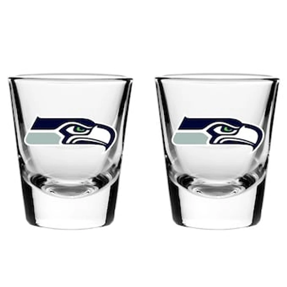 Seattle Seahawks 2oz. Collector Glass Set