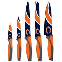 Chicago Bears 5-Piece Stainless Steel Cutlery Knife Set