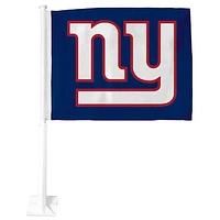 Blue New York Giants Premium Double-Sided Car Flag