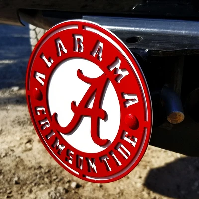 Alabama Crimson Tide Premium Steel Logo Hitch Cover