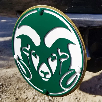 Colorado State Rams Premium Steel Logo Hitch Cover
