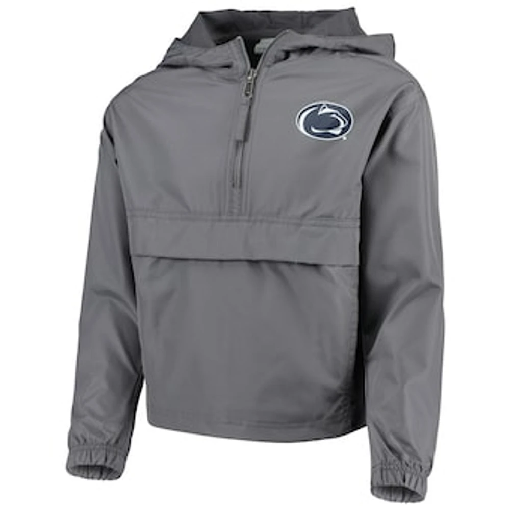 Youth Champion Graphite Penn State Nittany Lions Pack & Go Windbreaker Jacket