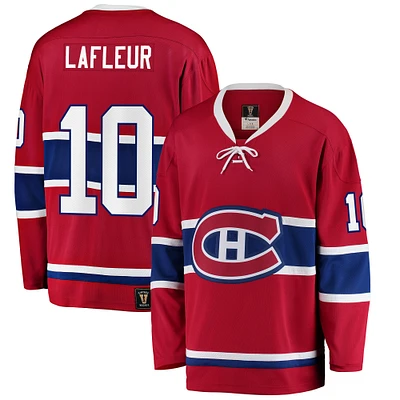 Men's Fanatics Guy Lafleur Red Montreal Canadiens Premier Breakaway Retired - Player Jersey