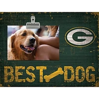 Green Bay Packers 10.5" x 8" Best Dog Clip Photo Frame