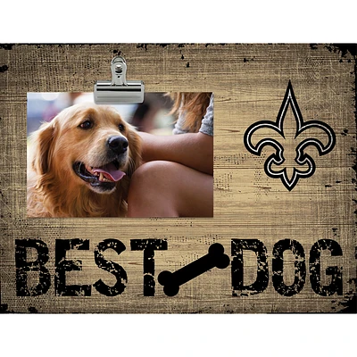 New Orleans Saints 10.5" x 8" Best Dog Clip Photo Frame