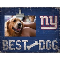 New York Giants 10.5" x 8" Best Dog Clip Photo Frame