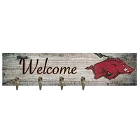Arkansas Razorbacks 24" x 6" Mounted Coat Hanger
