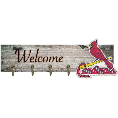 St. Louis Cardinals 24" x 6" Mounted Coat Hanger