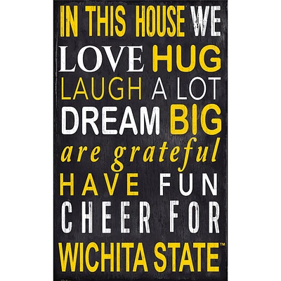 Wichita State Shockers 11" x 19" In This House Sign