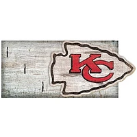 Kansas City Chiefs 6" x 12" Mounted Key Holder