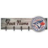 Toronto Blue Jays 24" x 6" Personalized Mounted Coat Hanger