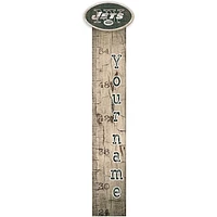 New York Jets Personalized 6" x 36" Growth Chart Sign
