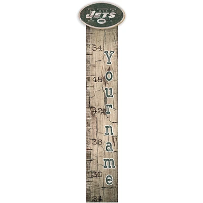 New York Jets Personalized 6" x 36" Growth Chart Sign