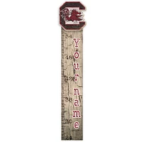 South Carolina Gamecocks 6" x 36" Personalized Growth Chart Sign