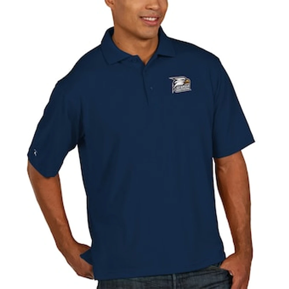 Men's Antigua Navy Georgia Southern Eagles Xtra Lite Big & Tall Polo