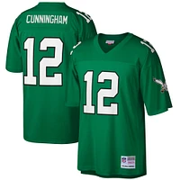 Men's Mitchell & Ness Randall Cunningham Kelly Green Philadelphia Eagles Big Tall 1990 Retired Player Replica Jersey