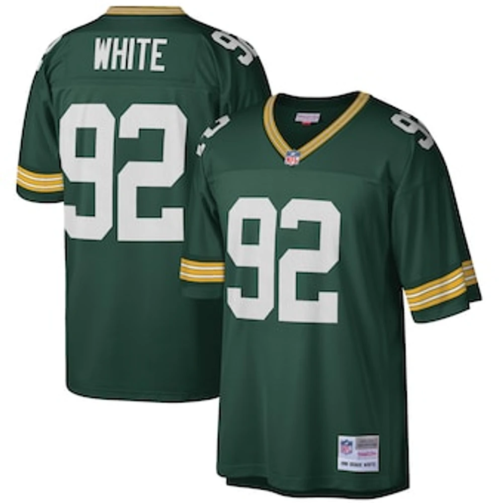 Men's Mitchell & Ness Reggie White Green Bay Packers Big Tall 1996 Retired Player Replica Jersey