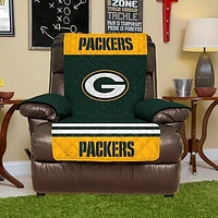 Green Green Bay Packers Recliner Protector