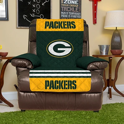 Green Green Bay Packers Recliner Protector