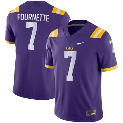 Men's Nike Leonard Fournette Purple LSU Tigers Game Jersey