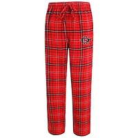 Men's Concepts Sport Red/Black San Diego State Aztecs Ultimate Flannel Pants
