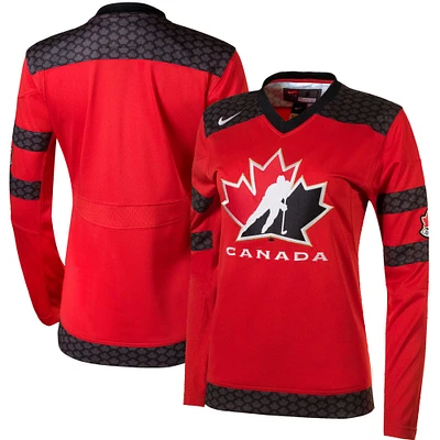 Women's Nike Red Hockey Canada - Team Replica Jersey