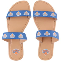 Women's New York Knicks Double-Strap Sandals