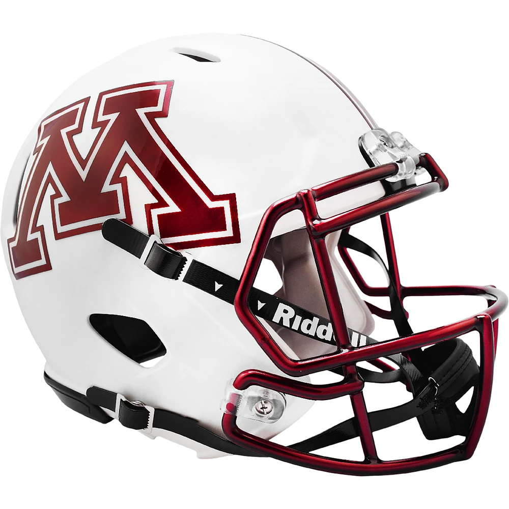 Riddell Minnesota Golden Gophers White Revolution Speed Mini Football Helmet