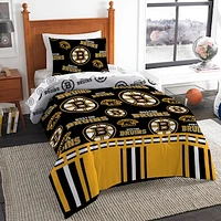 The Northwest Company Boston Bruins 4-Piece Twin Bed in a Bag Set