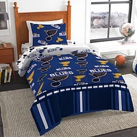 The Northwest Company St. Louis Blues 4-Piece Twin Bed in a Bag Set