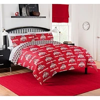 The Northwest Company Ohio State Buckeyes 5-Piece Full Bed in a Bag Set