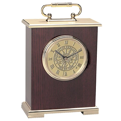 Nebraska Huskers Carriage Clock