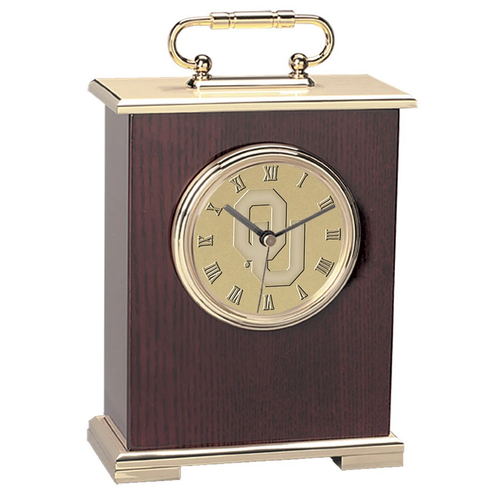 Oklahoma Sooners Carriage Clock
