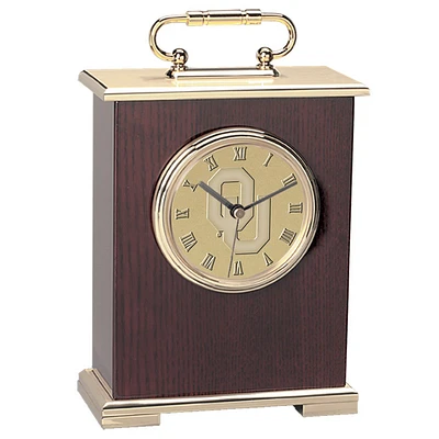Oklahoma Sooners Carriage Clock