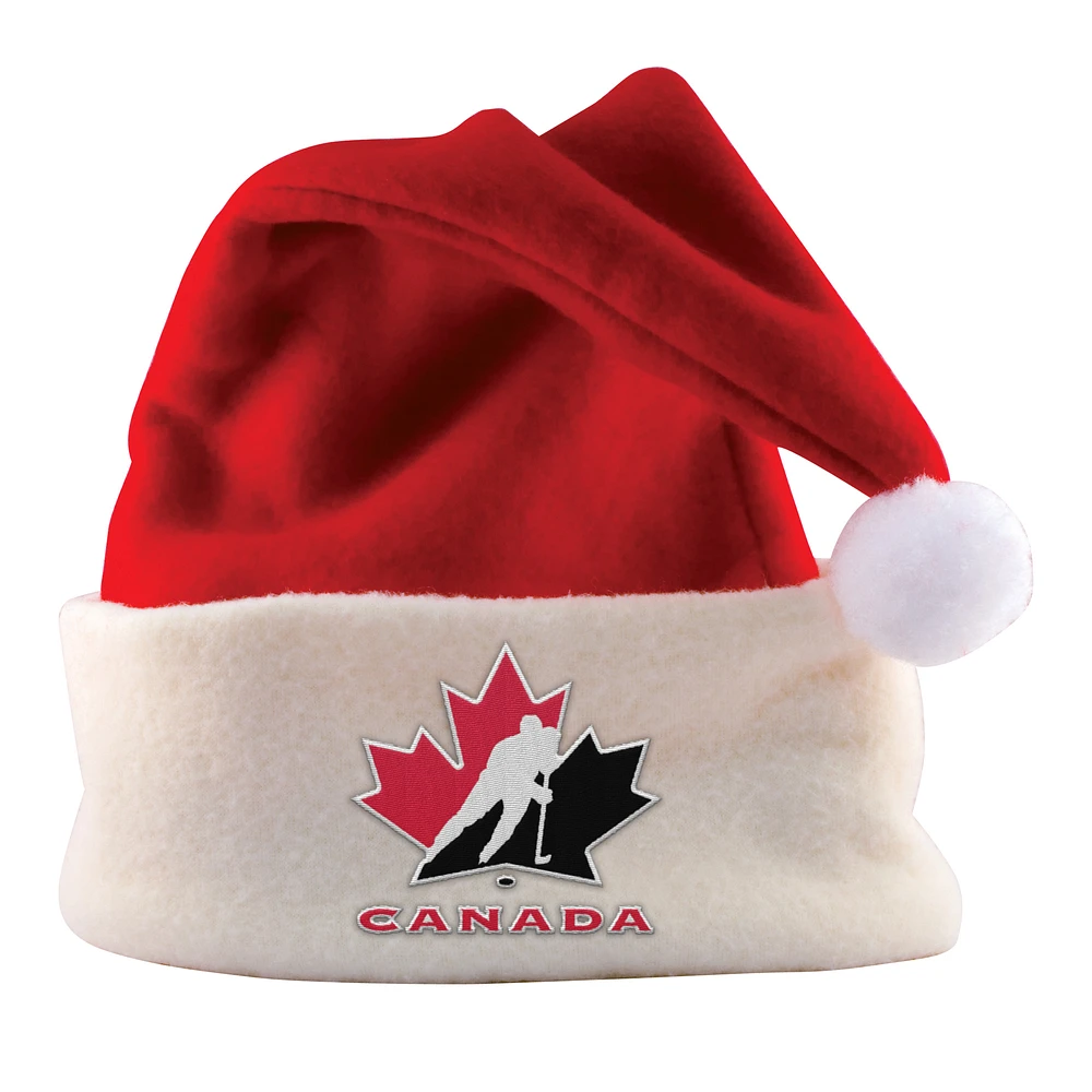 Red Canada Hockey Holiday Hat