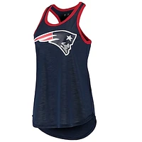 Women's G-III 4Her by Carl Banks Navy New England Patriots Tater Tank Top