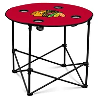 Chicago Blackhawks Round Tailgate Table