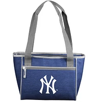 New York Yankees Logo Quartrefoil 16-Can Cooler Tote