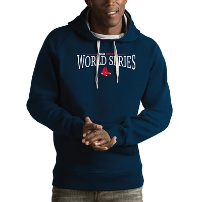 Men's Antigua Navy Boston Red Sox 2018 World Series Bound Victory Pullover Hoodie