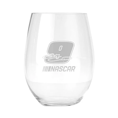 Chase Elliott Stemless Wine Glass