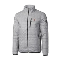 Men's Cutter & Buck Gray Stanford Cardinal Big & Tall Rainier Full-Zip Jacket